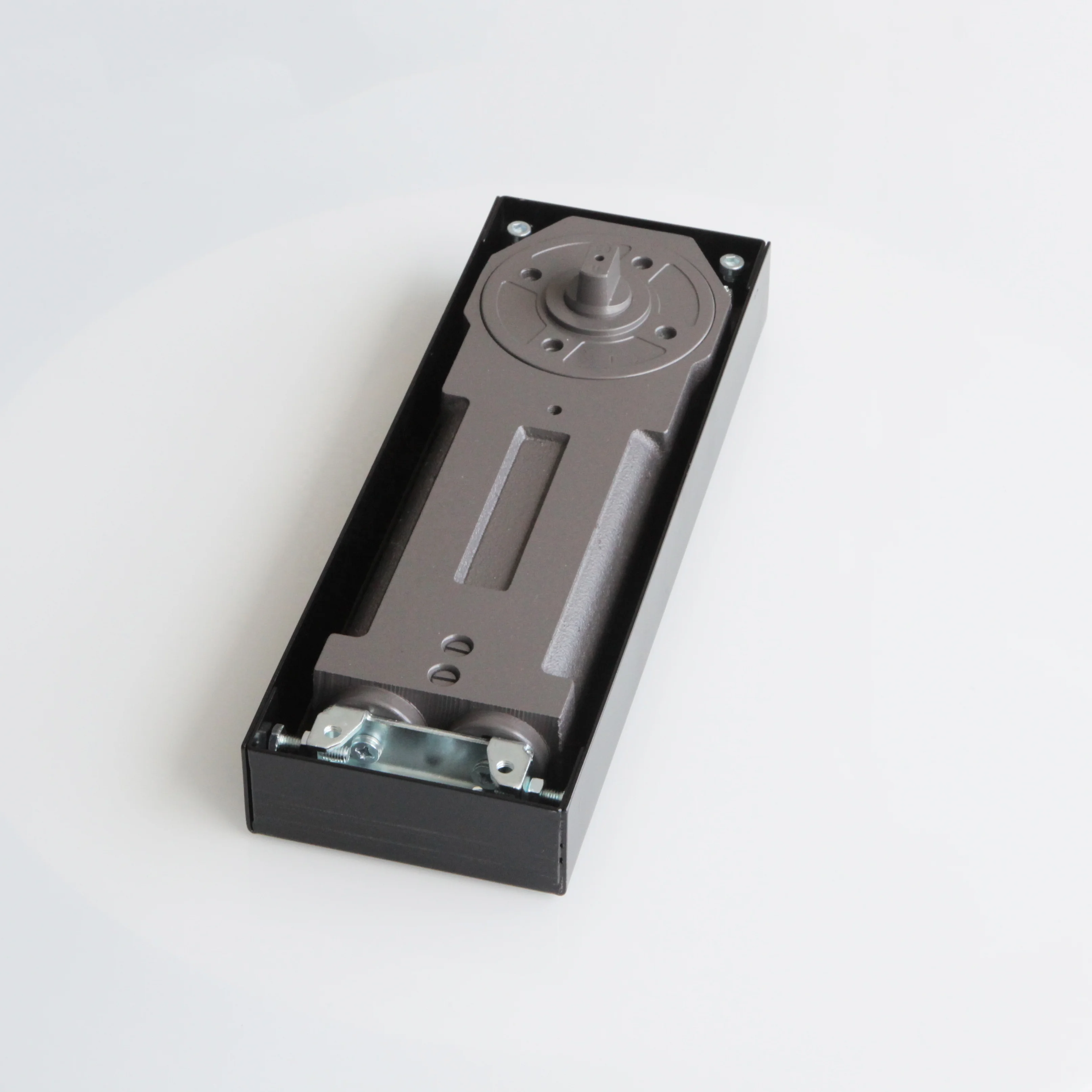 120kg Two Side Open Frameless Door Hardware Glass Door Floor Hinge HD-8000 / BTS84