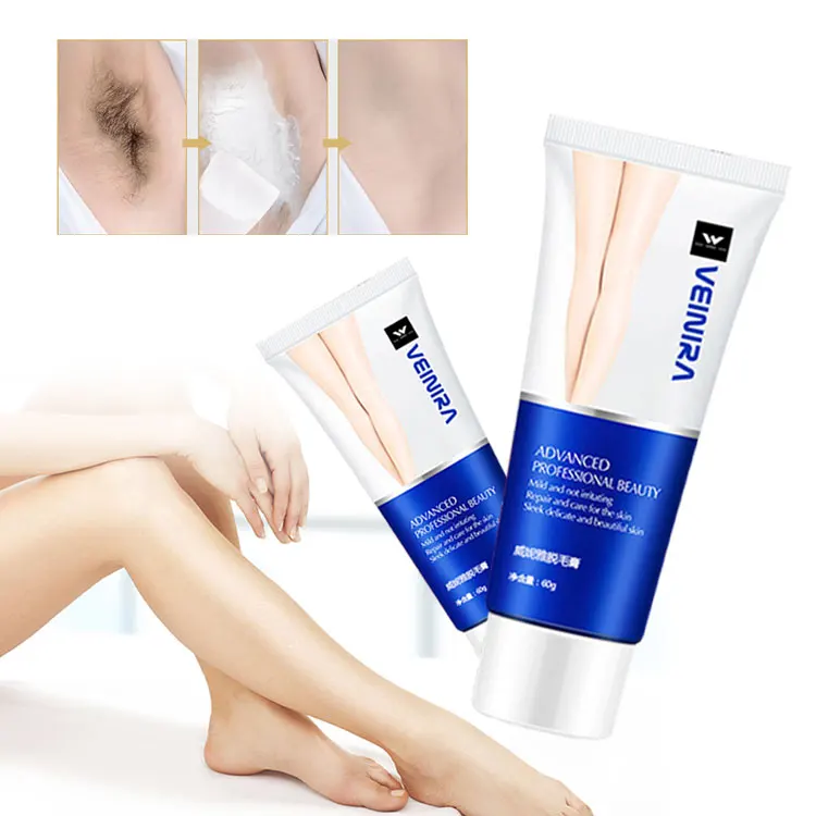 Free depilatory lotion sample wholesale private label manufacturer permanent hair removal cream with good smell