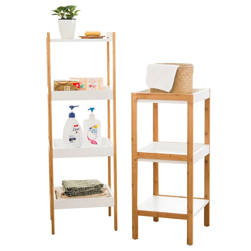 Бамбуковая полка для хранения, 3 уровня, многофункциональная полка, Бамбуковая деревянная полка для хранения обуви, бамбуковая подставка для растений