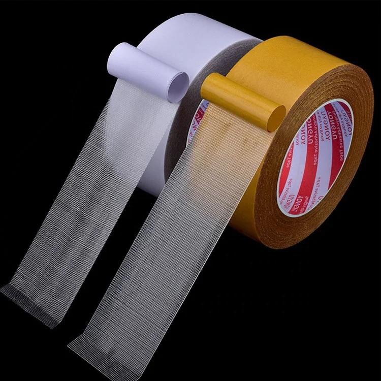 Hot Melt Adhesive Fabric Strongest Double Sided Carpet Tape Double Sided Duct Tape Cloth Duct Tape