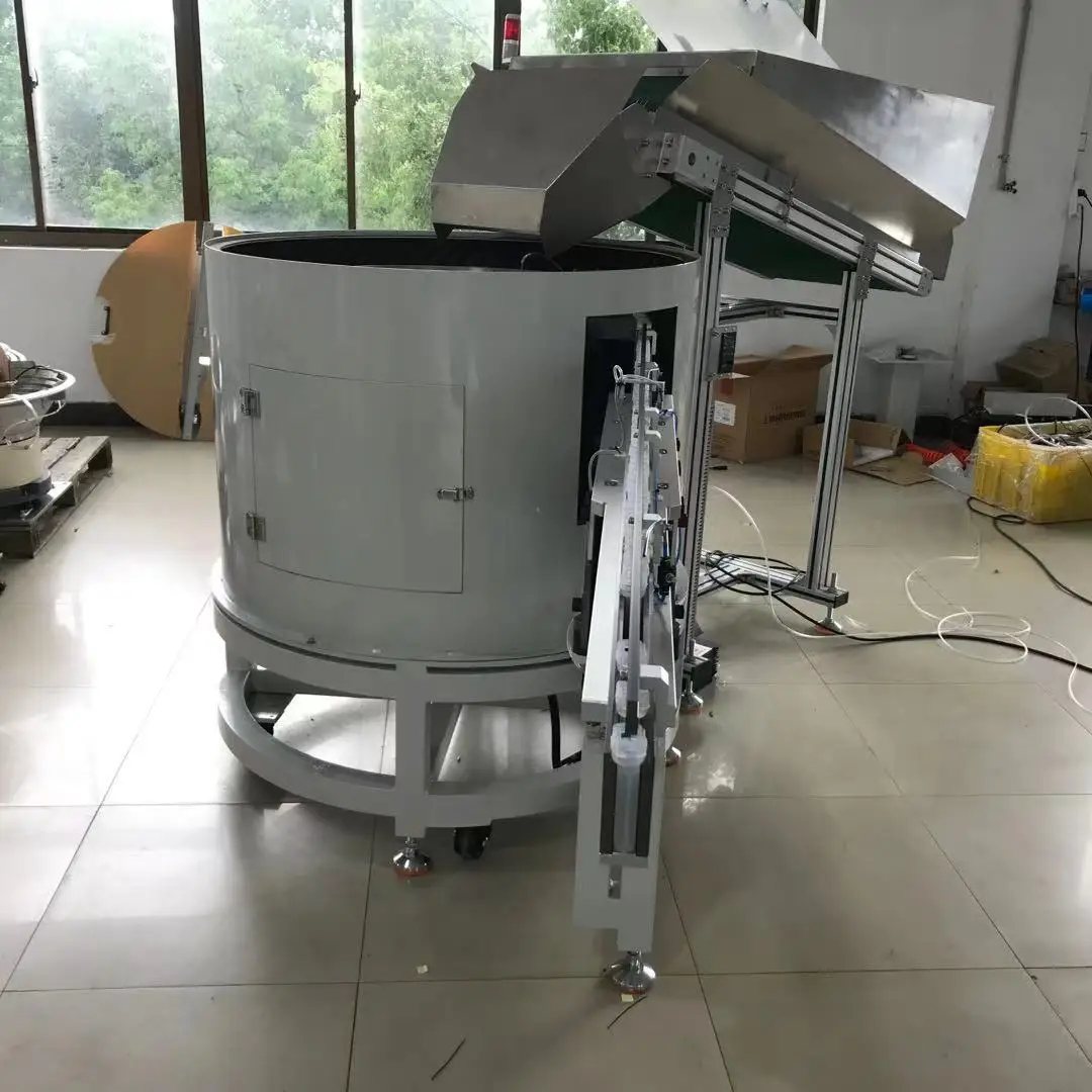 Custom vibratory bowl caps feeder aluminum alloy vibratory bowl feeder for plastic scoop