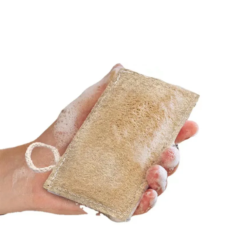 Biodegradable Loofah Kitchen Dish Sponge Pad Natural Dishwashing Loofah Kitchen Dish Clean Washing Sponge