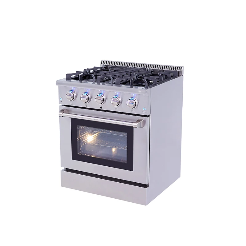  Напольные газовые духовки Hyxion для кухни 4 горелки 30