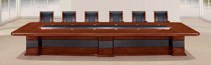 guangdong luxury modern wooden conference table meeting room office desk