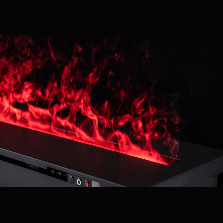 Water Steam Fireplace 3D Water Burning Vapor Effect No Heating