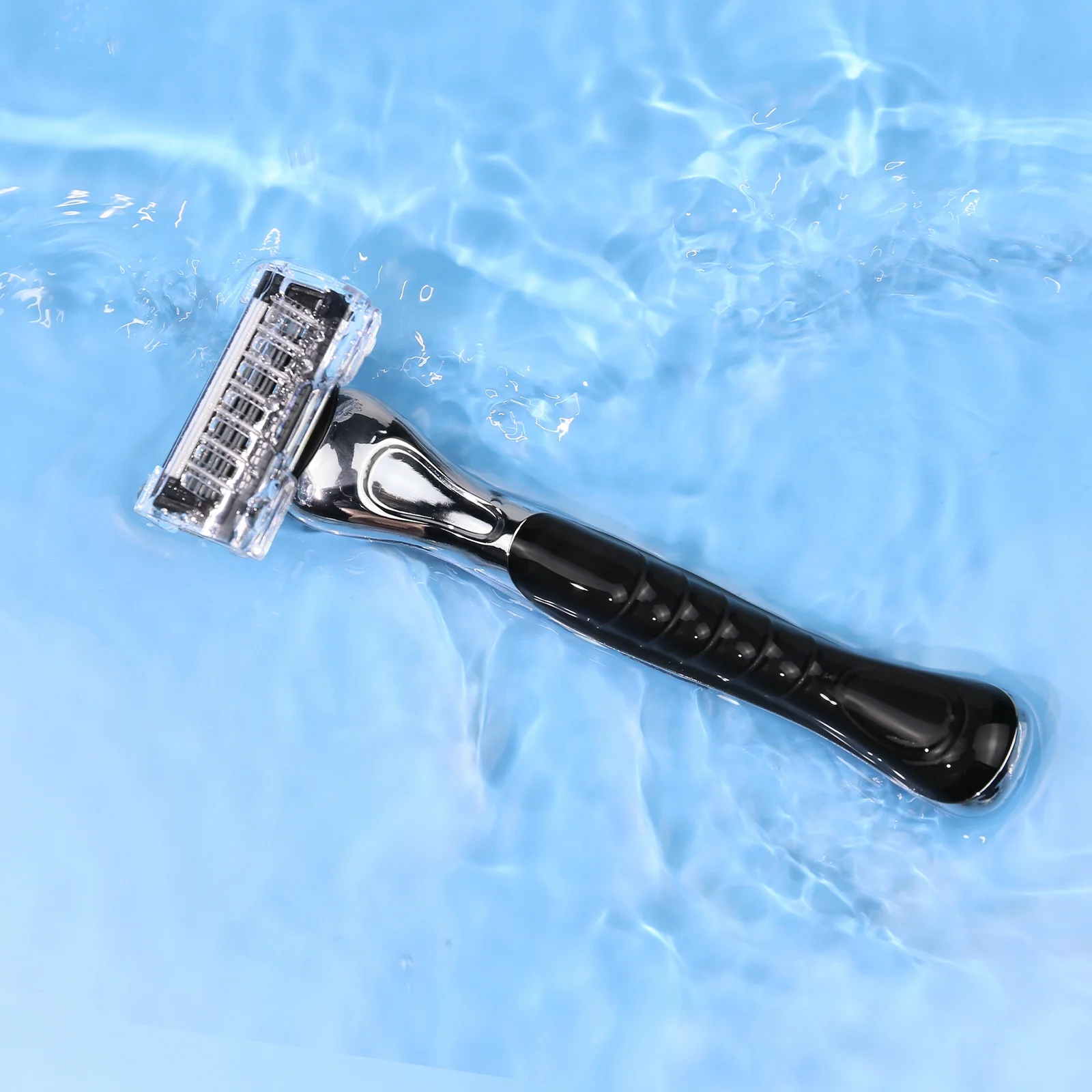 6 Blade Stainless Steel Blade Heavy Safety Razor Disposable Razor Six Blade Men Shaver