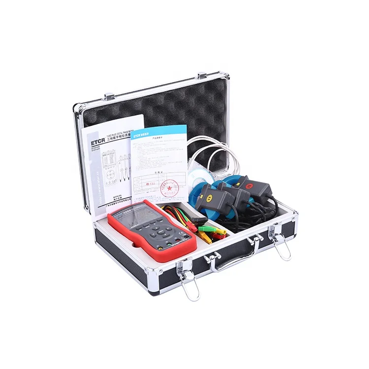 ETCR4320 Three Phase Digital Phase Volt-Ampere Meter AC 0.00V-600V/AC 0mA-600A/0.0W-240kW