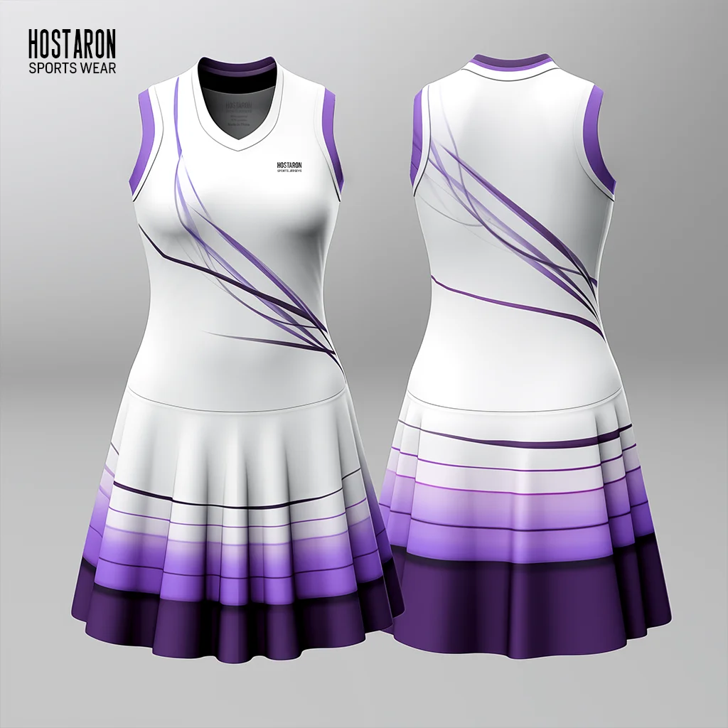 HOSTARON High Quality Tennis Dress Light And Stretchy Women Tennis Skirts Clothing Gym Fitness Sets Apparel Yoga Tennis Dress