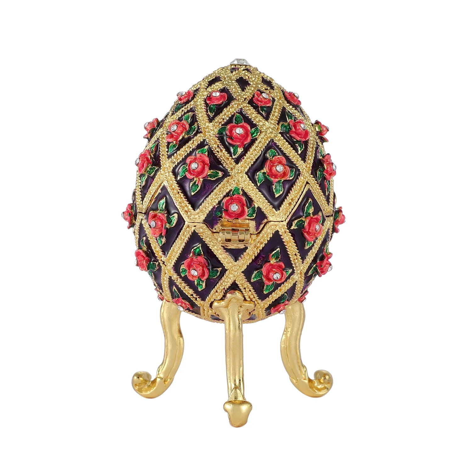 Qifu metal jewelry box for gifts