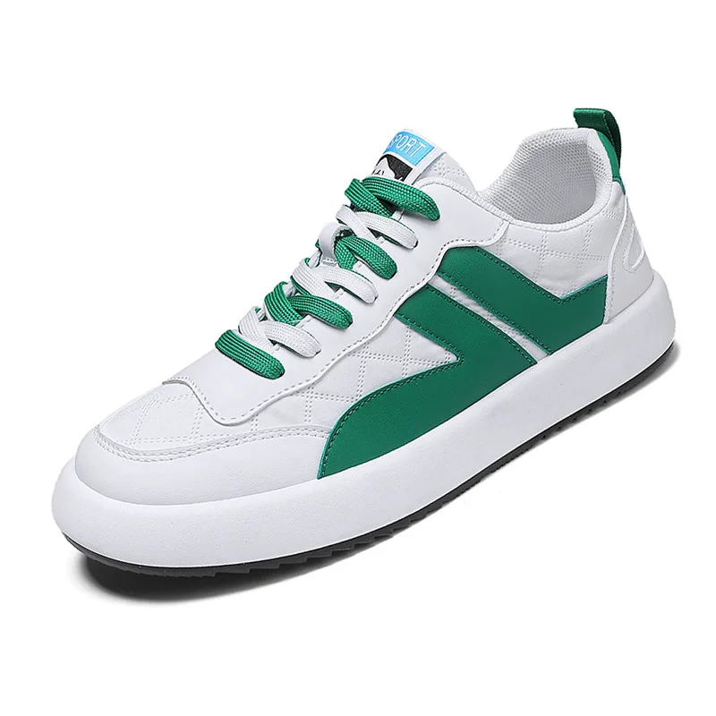 PU upper light weight men fashion sneakers wholesale walking style casual shoes cheapest