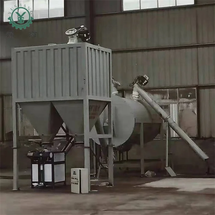 Chinese Supply Dry Tile Glue Mortar Production Line Equipment Simple Industrial Dry Mortar Production Line