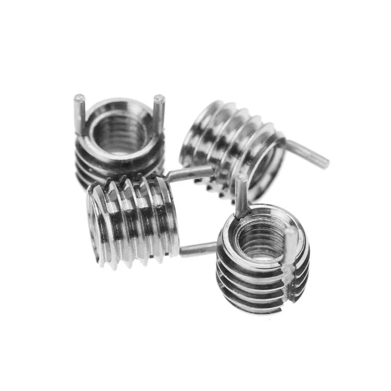 303 Stainless Steel Micro threaded insert M2 * 0.4 3mm long keensert insert