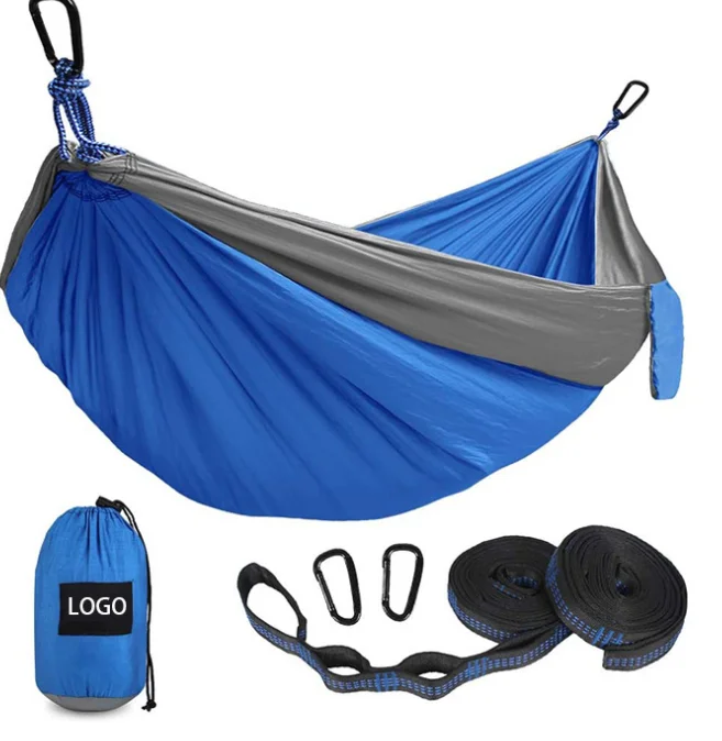 Factory Direct Price Travel Single & Double parachute Hammocks Outdoors Backpacking Survival camping hammock