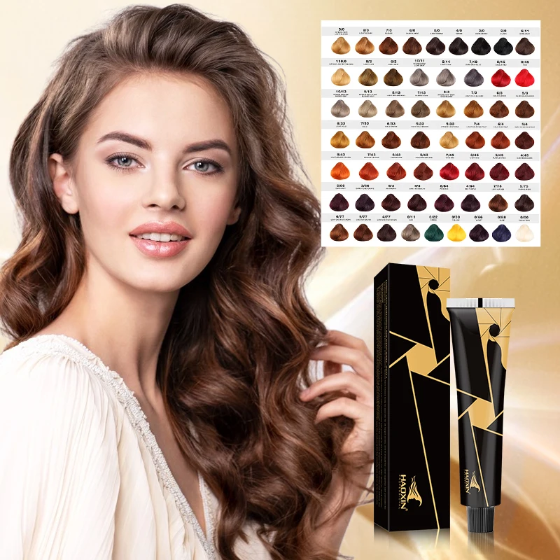 No Ammonia Free Organic Permanent speedy hair dye professional Salon cambodia hair color dye