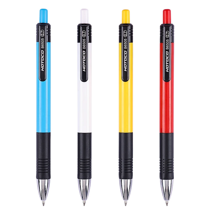 Оптовая продажа, рекламная тонкая роскошная пластиковая шариковая ручка для студентов, синяя гелевая шариковая ручка с индивидуальным логотипом