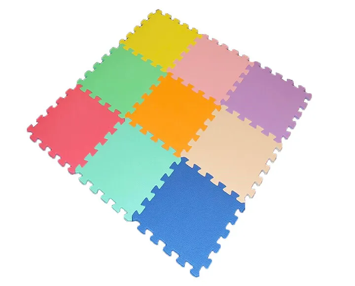 Lifttop China Manufactory Eva Play Mat Multi-color Jigsaw Mat Cartoon Plastic Crawling Indoor Sport Baby Eva Foam Mats