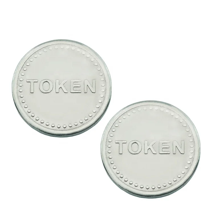 Custom Company Logo Natural Coin Stainless Steel Sus201 1.85Mm Thick Game Token Coin