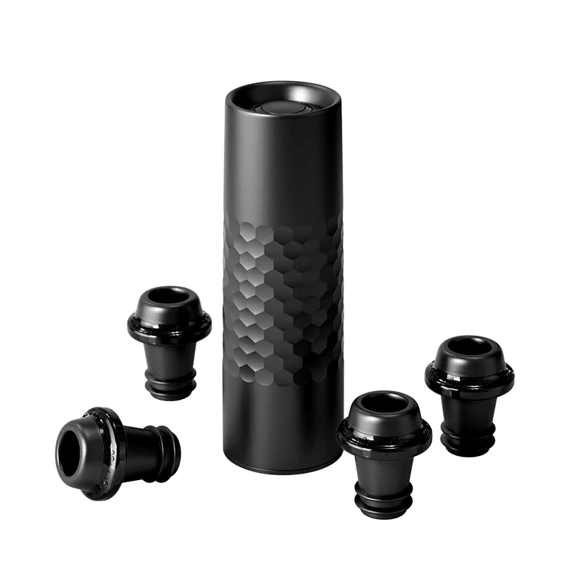 Mini Vacuum Champagne Stopper Electronic Wine Bottle Stopper Wine Saver Pump With Vacuum Bottle Stoppers
