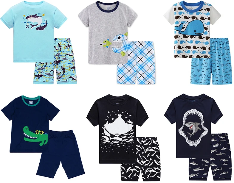 2-7Y 100%cotton Children sleeping wear manufacture custom  kids pajamas