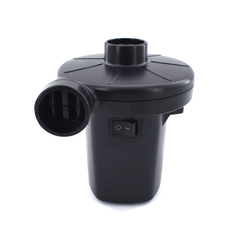 Custom portable inflator Car Power Adapter Inflator Deflator Pumps with 3 Nozzles for Outdoor Camping Air Mattress Beds