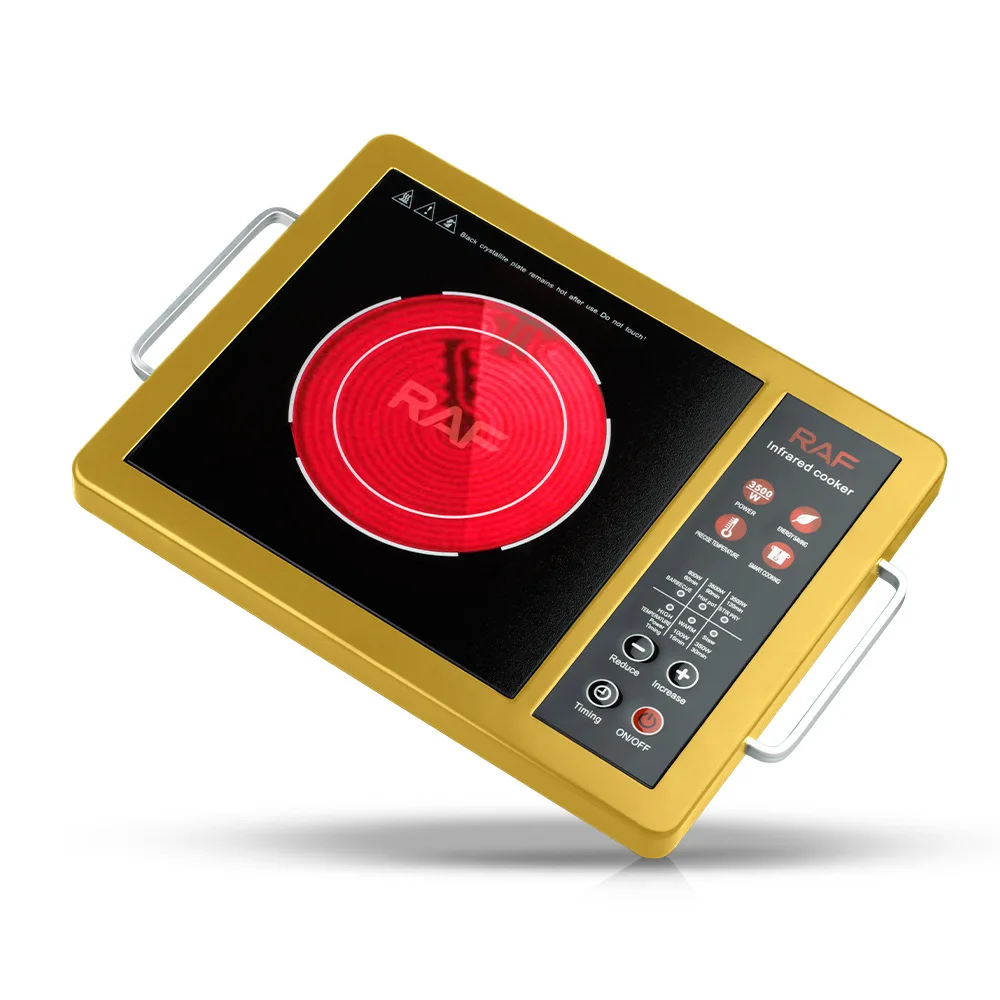 3500W RAF R8006 Smart Infrared Waterproof Single Plate Stove Hotpot Electric Induction Cookers