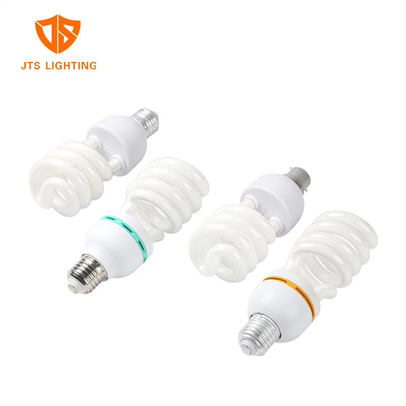  Zhongshan Factory Warm White Spiral Shape B22 E27 22w-26w Energy Saving Fluorescent CFL Lights