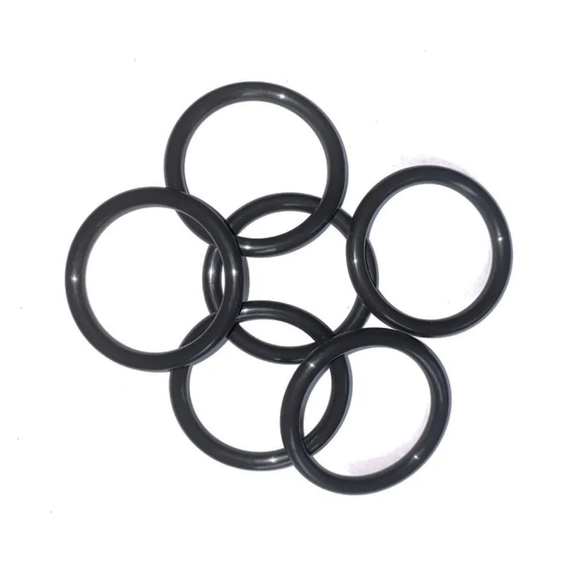 High Temperature Corrosion Resistance 50-95 Durometer FKM O-Ring Silicone Rubber Sealing O Rings Hydraulic Oil Machine