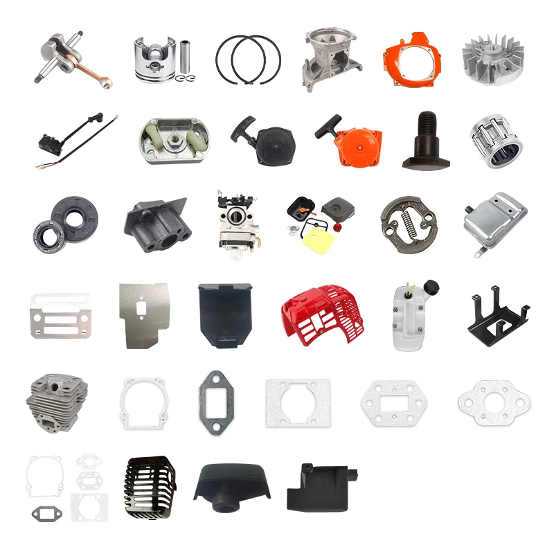 Crank Shaft Piston Assy  Crank Case Flywheel Ignition Pulley Starter Cylinder for G45 541