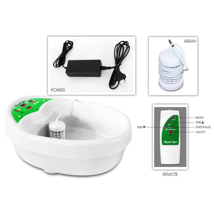 pedicure bowl basin massage commercial foot spa machine detox machine wholesale foot spa ion cleanse