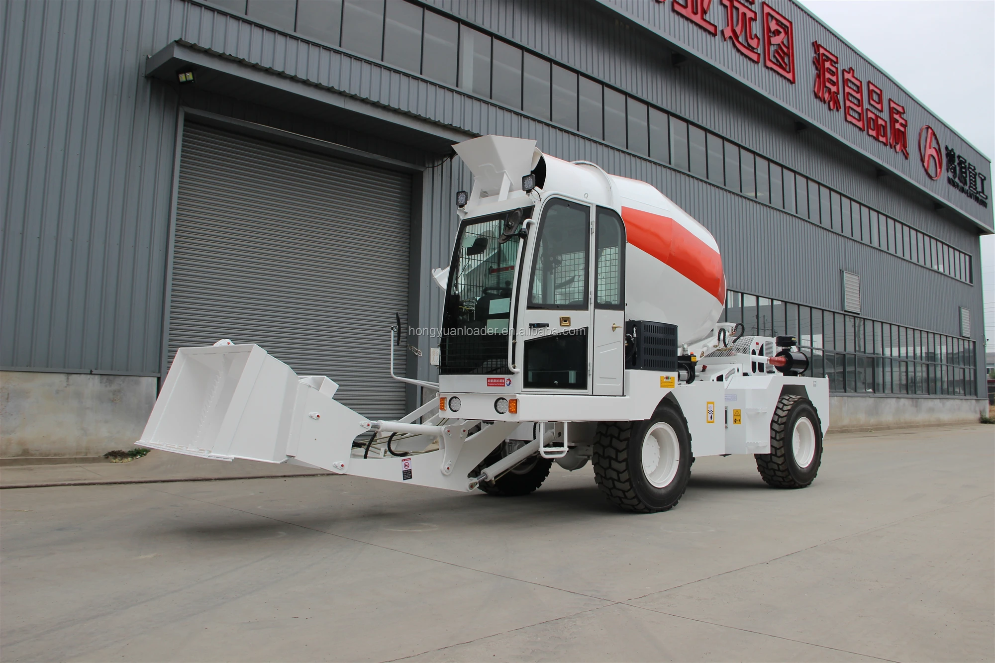 HY3500 self loading concrete mixer for sale 3.5cbm
