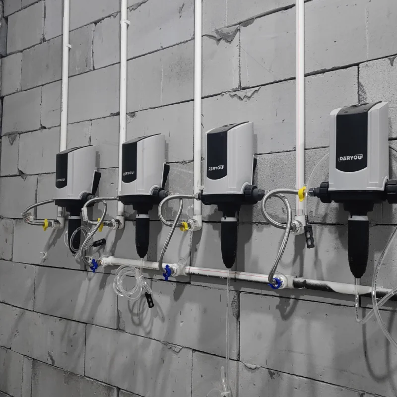 0.2-60L/h Super Flux Water driven Automatic Fertigation Dispenser Doser Hydroponic Chemical Fertilizer Injector Dosing Pump