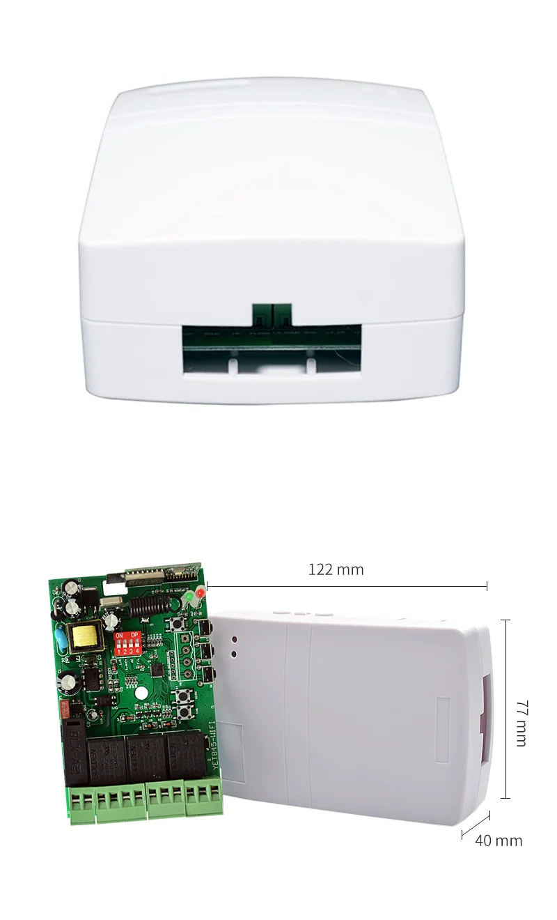 433mhz YET845 WIFI tubular motor rolling shutter receiverer control board