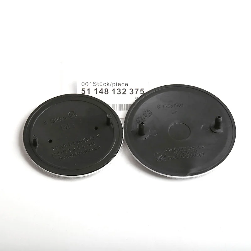 82mm blue Black Bonnet Hood Front 74mm Rear Trunk Logo Emblem Badge For Bmw E46 E60 E90 E39 E36 E30 F10 F30