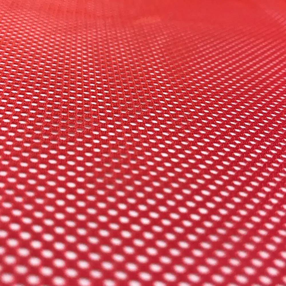 Customized colors 100% polyester tricot pique fabric Quick-drying breathable jersey fabric for basketball jersey/soccer jersey