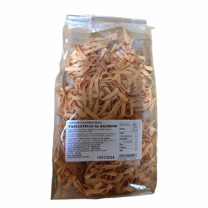 Fast Delivery Noodles With Salmon Italy Dry Spaghetti Pasta Noodle