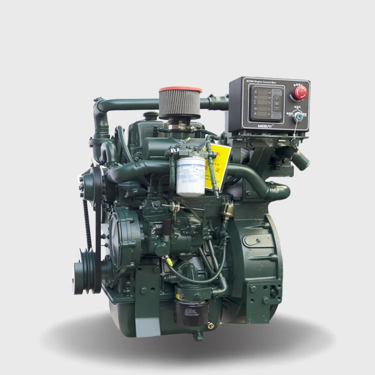 2 Cylinder Diesel Boat Engine Water Cooled 32 hp Diesel Engine