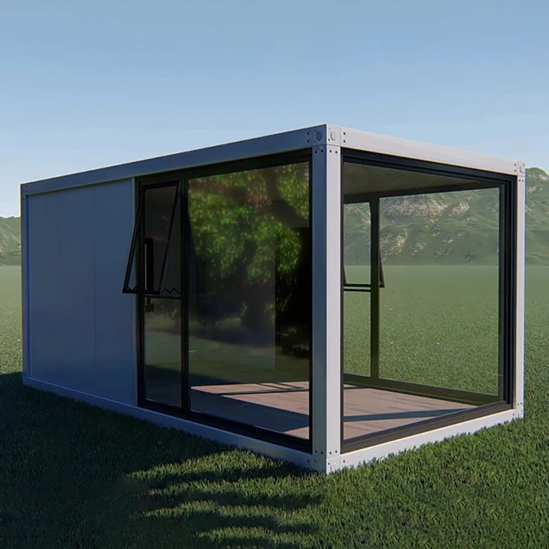 Casa Modular Prefab Detachable Flat Pack Container Tiny Homes Ready to Ship Living Pod Office Outdoor Cabin Kit Container Houses