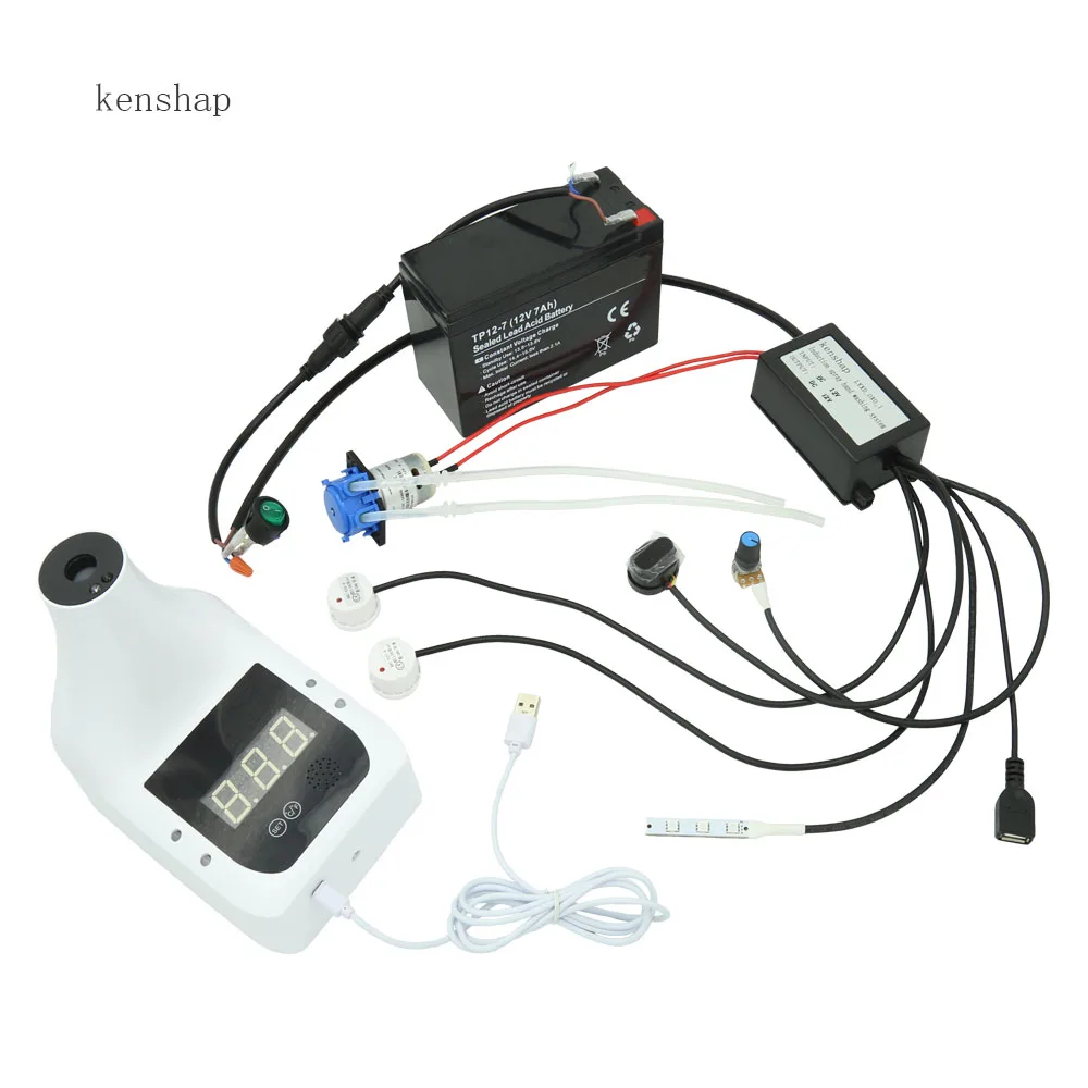 
Multifunctional gel foam disinfection system human body temperature detection 20 years of product development and production fac 
