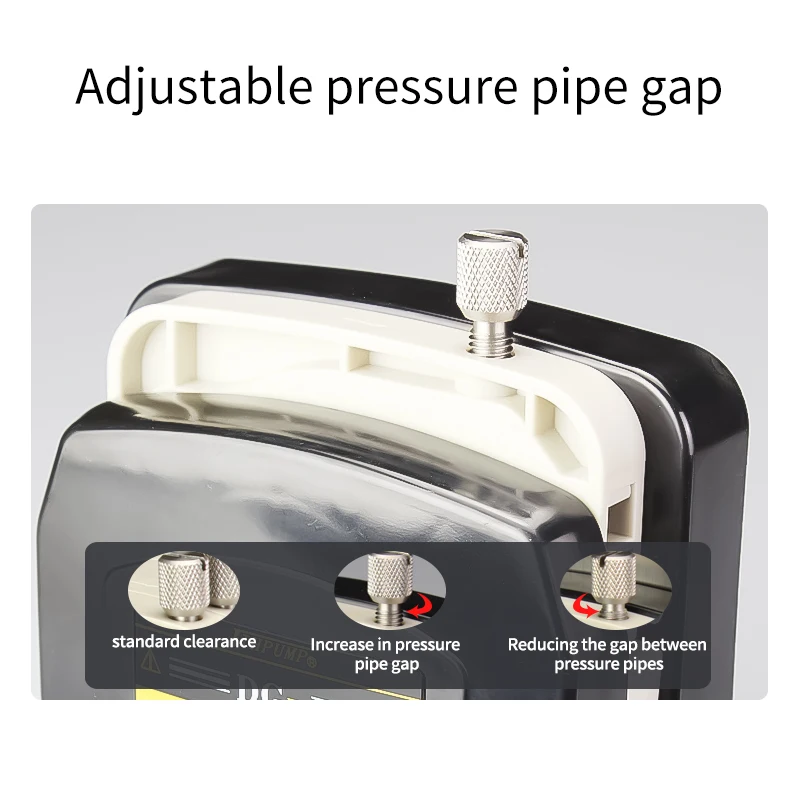 JIHPUMP Manufactory Small Peristaltic Pump Multi Channels Heads for Liquid Dispensing with peristaltic pump tubing