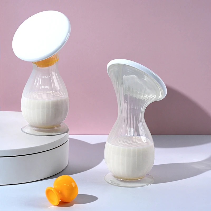 Doopser Breastfeeding pump liquid breast milk collector babies portable silicone comfortable manual breastmilk pump