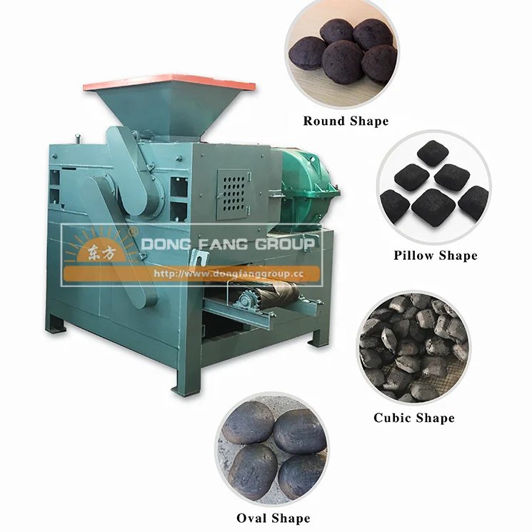 Charcoal making machine briquette line coal production line briqueting line