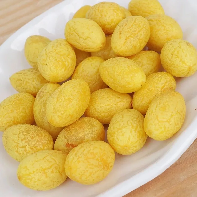 Hot fruit products candied yellow olives