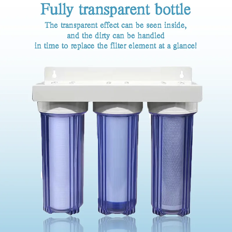 pre water filter system water filter 5 micron activated charcoal 3 stage whole house water filter