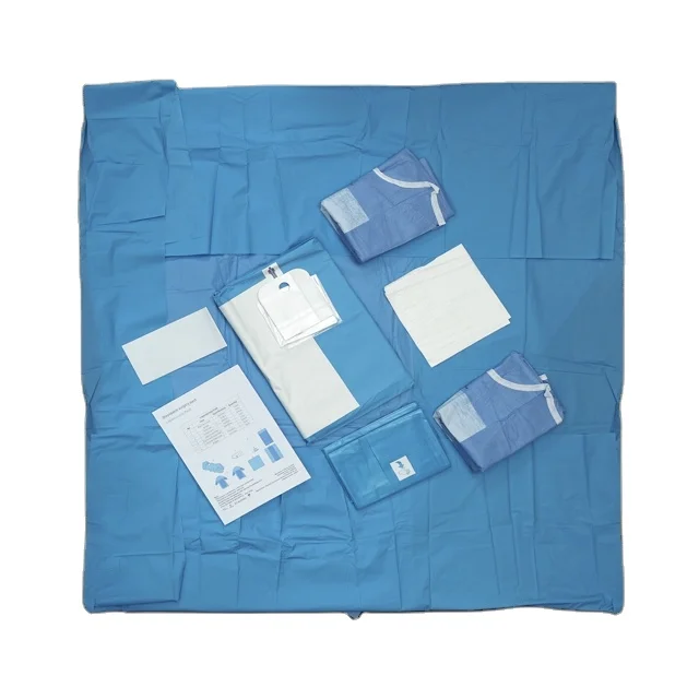 Medical Disposable Surgical Laparoscopy Procedure Pack TUR Pack Urology Set