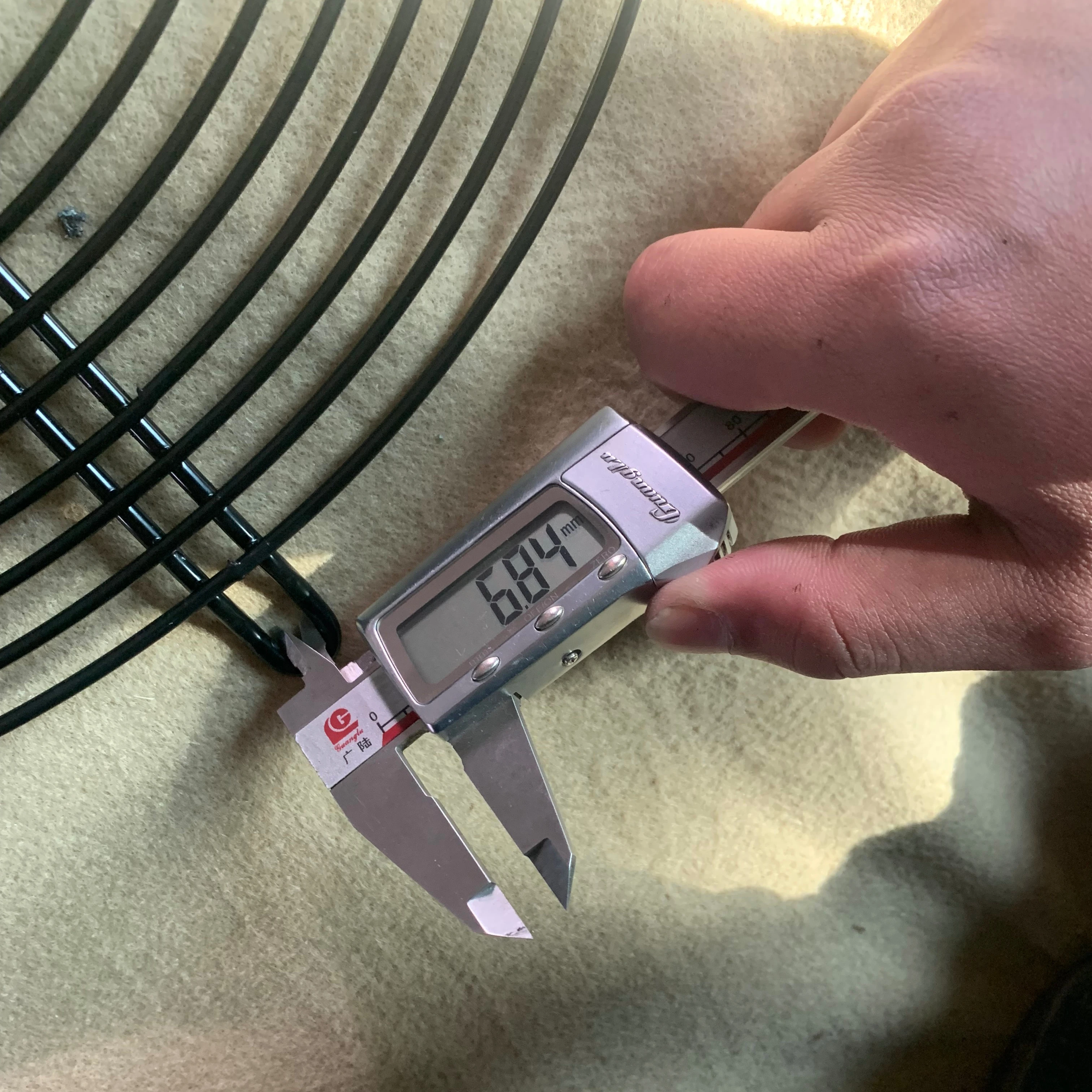 Промышленный металлический защитный вентилятор, решетка вентилятора, проволочная сетка