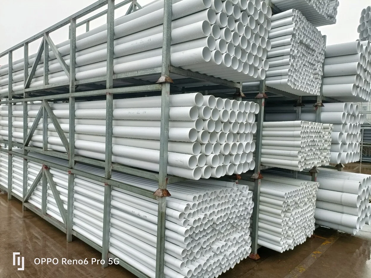 Factory Sale PVC drainage pipe 1 2 3 4 5 6 8 10 12 14 inch sdr 13.5 17 21 26 32.5 41 pvc sewer pipe sanitary pipe