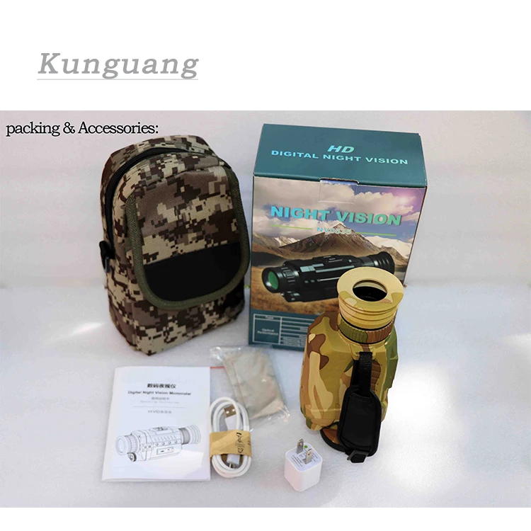 Cheap price good quality digital night vision monocular hunting long range telescope