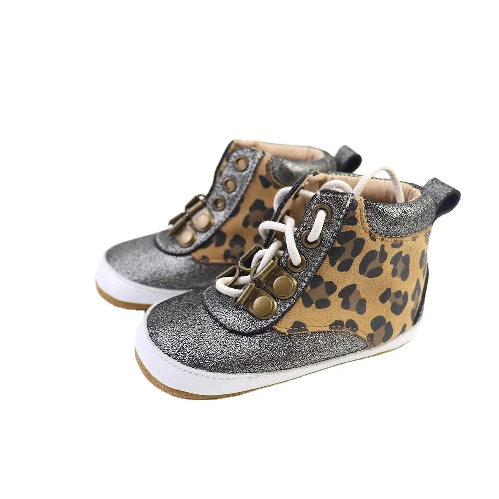 Wholesale Customize Girls Boys Fashion Boots Toddler Suede Leather Sute