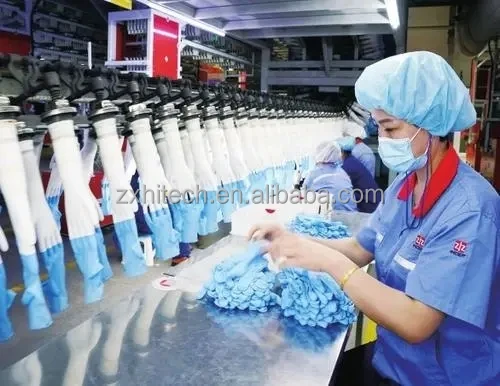 Manufacture Nitrite Glove Making Machine Manufacturing China Marketing Motor Training Power Engine Technical Parts Sales Video