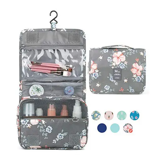 Косметичка для женщин, органайзер для косметики, дорожная Сумочка для туалетных принадлежностей с подвесным крючком
